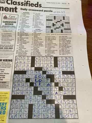 Crossword