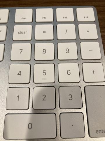 Keyboard numpad